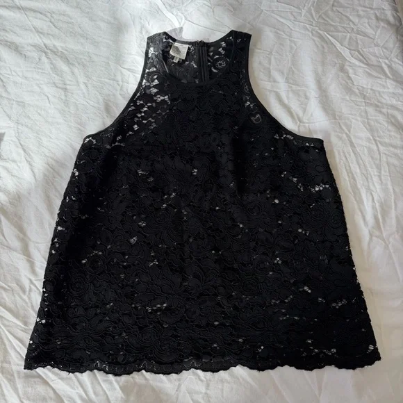 Baum und Pferdgarten Black Lace Top - Picture 2 of 5
